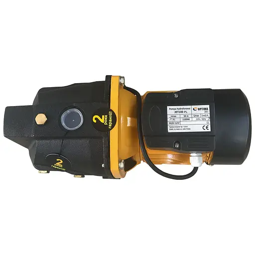 Насос відцентровий Optima JET100-PL 1,1кВт (7578) - фото 2