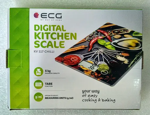 Ваги кухонні ECG KV 117 до 5 кг - фото 4