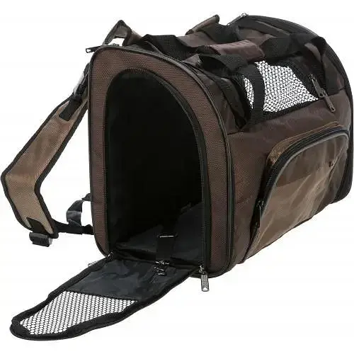 Рюкзак-переноска Trixie Shiva 41x30x21 см коричнева - фото 2