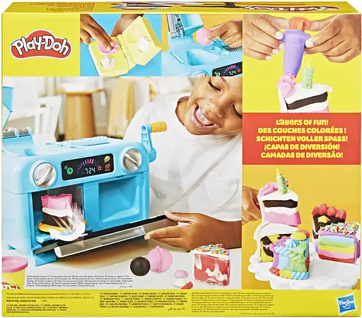 Набор для творчества Hasbro с массой для лепки Play-Doh Super Slice Cake (G0497) - фото 2