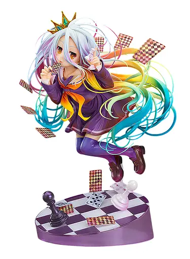 Коллекционная фигурка Нет игры, нет жизни Широ No game, no life Shiro 19 см CH NGNL S 19 - фото 3