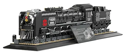 Конструктор "Ретро локомотив" 1546 елементів чорний Ramiz - фото 2