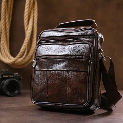 Чоловіча сумка Vintage 22х17,5х7 см sum0020152 - фото 7