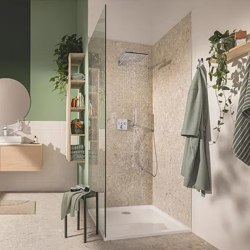 Душова система прихованого монтажу термостатична Grohe QuickFix Precision Smartcontrol Cube 34875000, Хром - фото 11