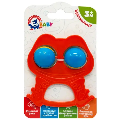 Детская погремушка Лягушка ТехноК 9338TXK-22 - фото 1