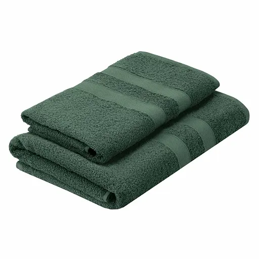 Набор полотенец махровых Ardesto Splendid 50х90 см 70х140 см 2 шт. 100% хлопок зеленый (ART2359GE)  - фото 2