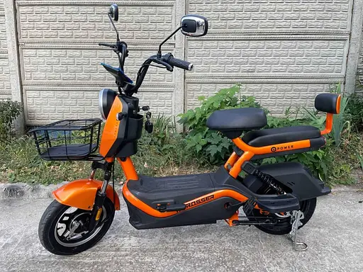 Електроскутер Двомісний Crosser CR1 (800W, 60V, 24ah графенові АБК) Помаранчевий - фото 3