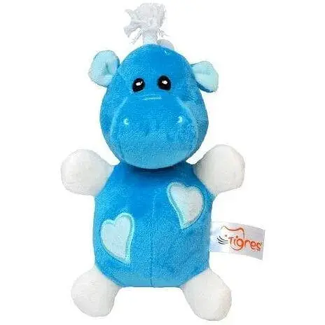 Мягкая игрушка Бегемотик LOVE Tigres ИГ-0204 Разноцветный (4823061515926) - фото 1