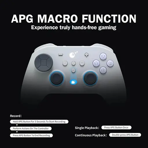 Геймпад Gulikit TT PRO Win, Switch, Android и iOS Black - фото 6