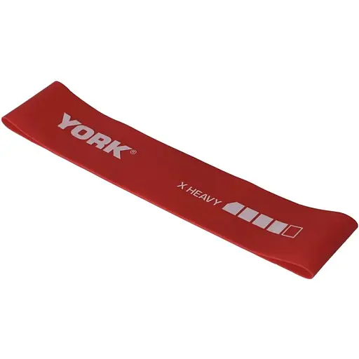 Резинка для фитнеса York Fitness X Heavy, красный - фото 4