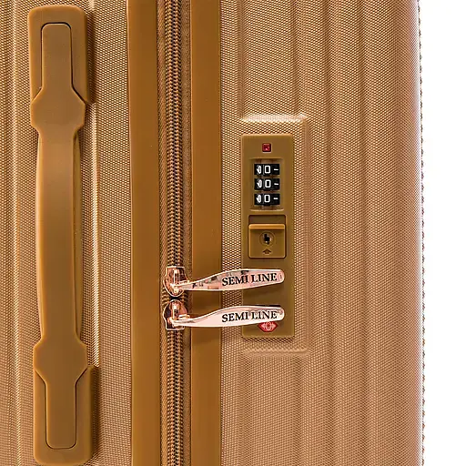 Валіза Semi Line 20" S Gold (T5667-2) - фото 7