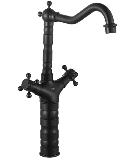 Смеситель для кухни Rea Rustico black REA-B5520 Черный матовый - фото 1