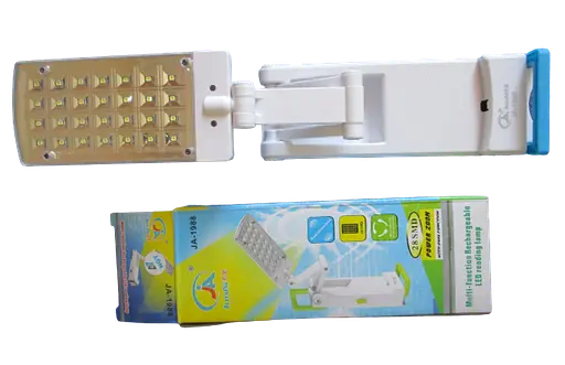 Аккумуляторная настольная светодиодная лампа офиса JA-1988 с регулятором яркости - фото 3