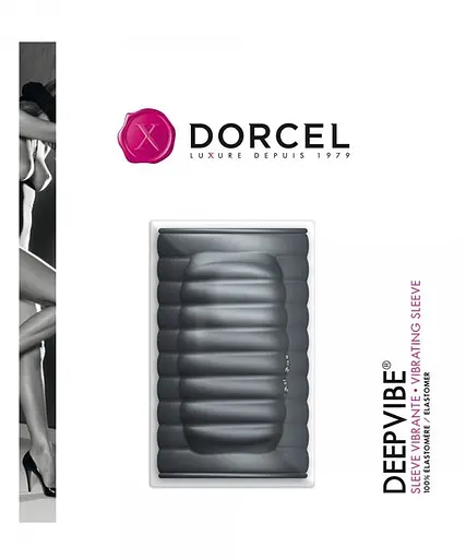 Насадка на пенис Dorcel Deepvibe 7 см черный - фото 6