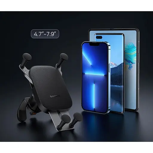 Автотримач Baseus UltraControl Mega Series Folding Black (C40465400111-00) [150726] - фото 10