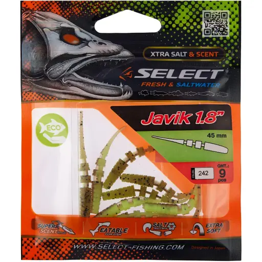 Силикон Select Javik 1.8" #242 (9 шт/уп) - фото 2