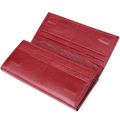 Кошелек для женщин с монетницей из натуральной кожи ST Leather 18.5х9х3 см acs0029670 - фото 6