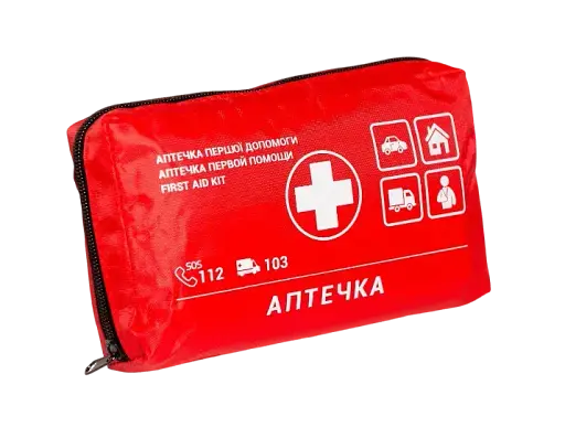 Аптечка медична автомобільна-1 Poputchik згідно ТУ м'який футляр (02-001-М) - фото 6