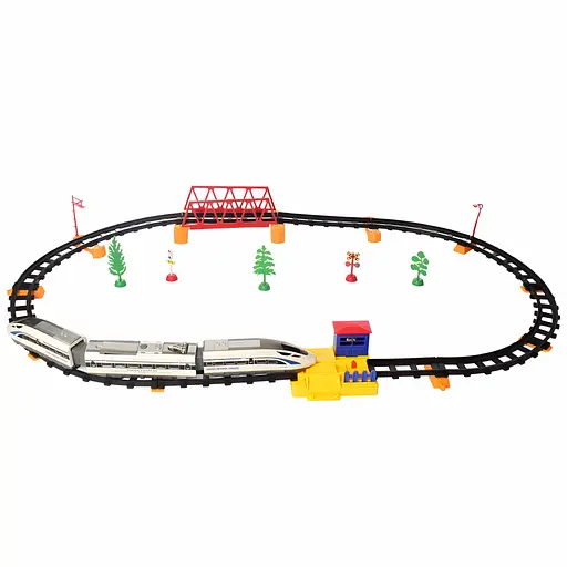 Детская железная дорога Remote Control Express с ручкой управления на 49 деталей (2805Y-2) - фото 3