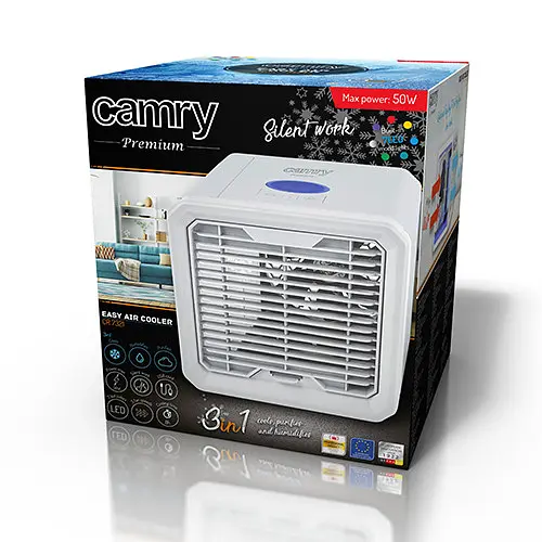 Охладитель Easy Air Cooler Camry CR 7321- ОХЛАЖДАЕТ, ОЧИЩАЕТ, УВЛАЖНЯЕТ - фото 9