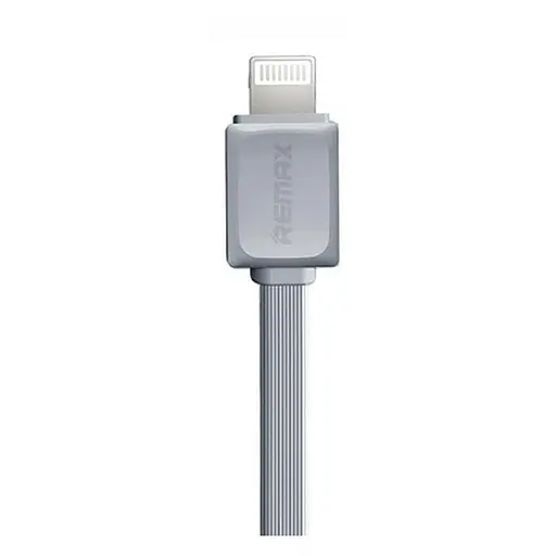 Кабель Lightning Remax RC -008i Fast Data плоский серый