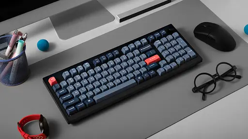 Keychron Клавіатура механічна V5 Max 100Key EN/UKR, RGB, чорний - фото 7