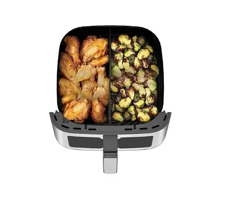 Професійна фритюрниця Zepline ZP-211 з двома тенами та об'ємом 14 л для дому та бізнесу Чорна - фото 9