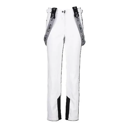 Штаны CMP Women`s Ski Salopettes in Softshell L White (1097-3W03106-88BG 42)