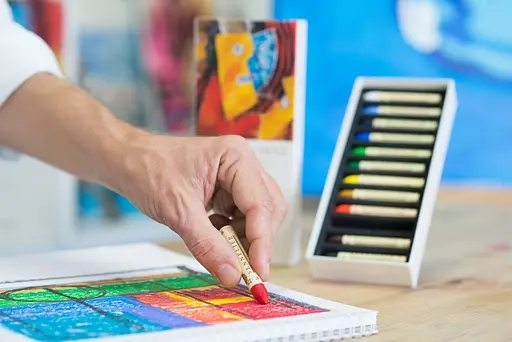 Олійна пастель Sennelier, 5 мл, Сіро-зелений (Grey Green) - фото 3