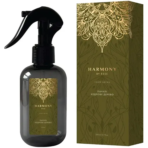 Румспрей Esse Harmony Пачулі Кедрове дерево 200 мл