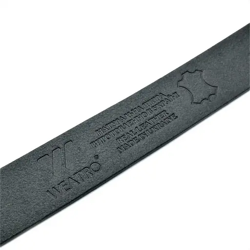 Ремінь шкіряний Weatro чоловічий 115-120 см acs0022038 - фото 2