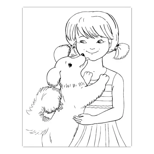 Большая книга раскрасок "Девочки и цветы" 1736004, 64 страницы - фото 2