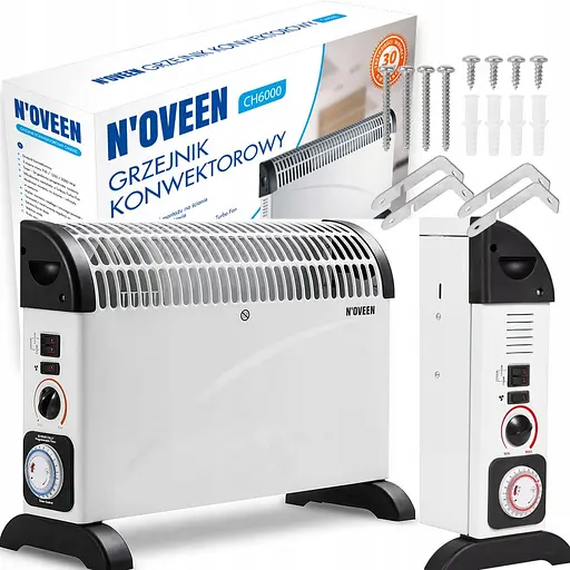 Конвекторний обігрівач N'oveen Turbo Fan Timer CH-6000 2000W - фото 2