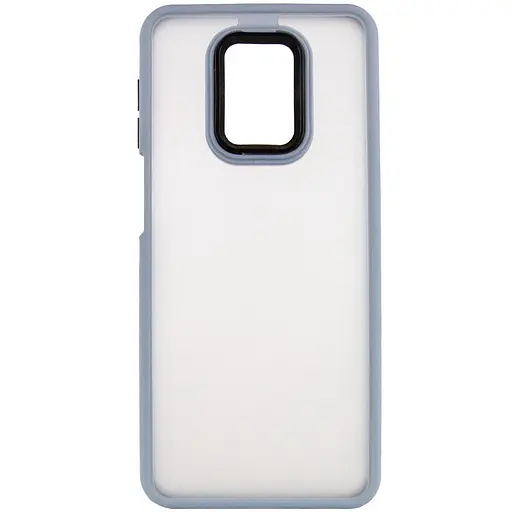 Чохол TPU+PC Lyon Frosted для Xiaomi Redmi Note 9s / Note 9 Pro / Note 9 Pro Max Sierra Blue - фото 2