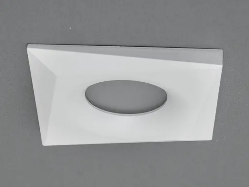 Якісний точковий врізний світильник серія "Аluminium", білий - фото 2
