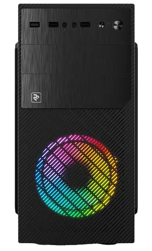 Корпус 2E Basis RD850 RGB Black (2E-RD850)