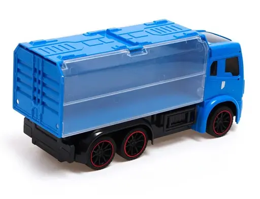 Детский трейлер на радиоуправлении и 5 машинками арт. 8032 - фото 5