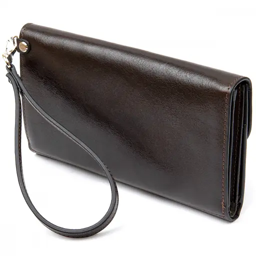 Мужской кожаный кошелек Grande Pelle 22.5х13х4 см sum0023148 - фото 2