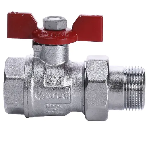 Кран кульовий прямий з американкою Arco 3/4″ Sena 154104 - фото 1