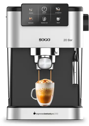Кофемашина-эспрессо SOGO SS-5668 - фото 2