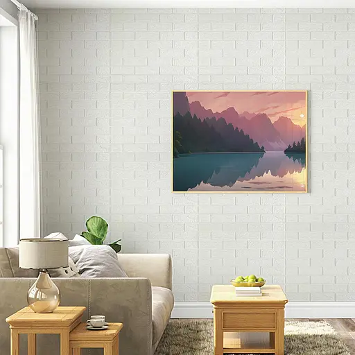 Панель стеновая 3D 700х770х2мм Белый SW-00001914 - фото 5