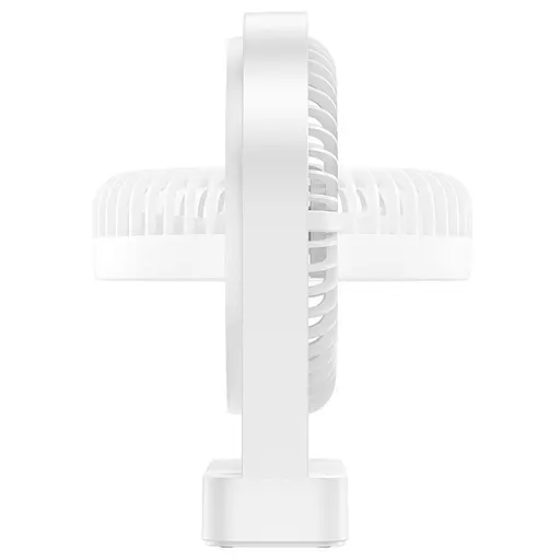 Вентилятор Hoco HX65 ultra-thin desktop fan на акумуляторі 2000 мА·год білий - фото 5