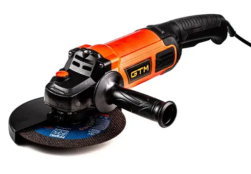 Угловая шлифмашина GTM 180 мм AG180/1800M 1800 Вт (AG180/1800M) - фото 1