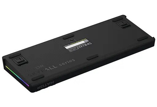 Клавіатура HATOR Skyfall 65 PRO Wireless Silent Switches UK-ISO Grey Black (HTK4160EU) - фото 6