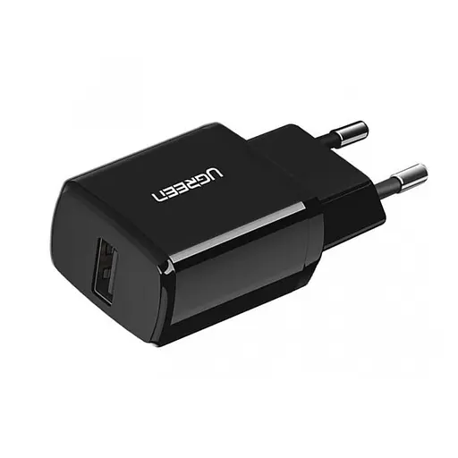 Сетевое зарядное устройство Зеленый ED011 USB Wall Charger (черный (UGR-50459) - фото 1