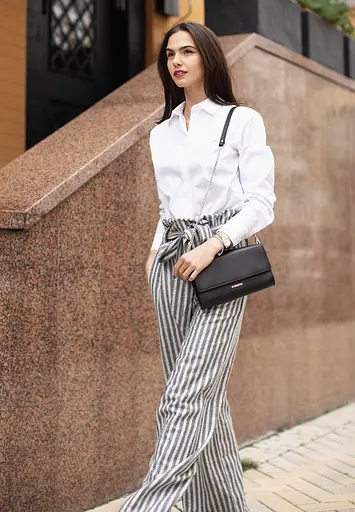 Жіноча шкіряна сумка-трансформер чорна Blackwood - фото 2