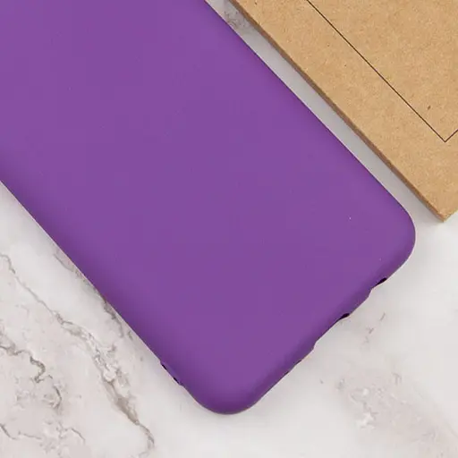 Чехол Lakshmi Silicone Cover(A) для Tecno POP 5 Фиолетовый / Purple - фото 2