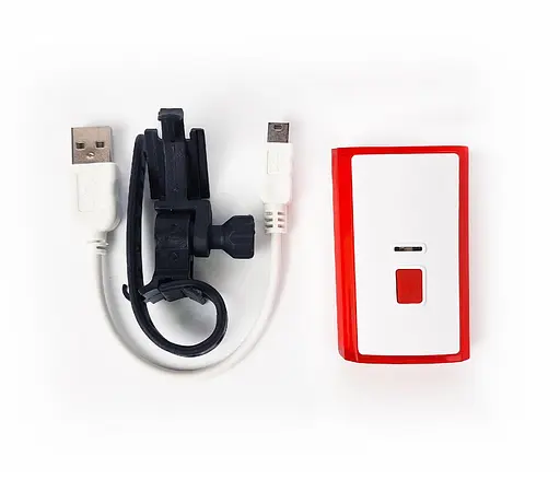 Велосипедна фара задня Spencer 142 USB 2 Led 300 mAh (G0000224) - фото 3