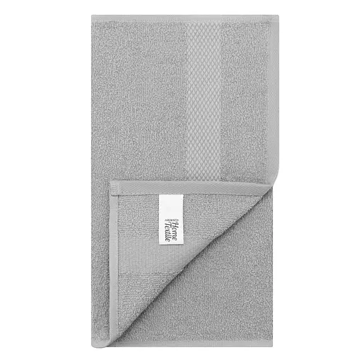 Рушник махровий Ardesto Essence 30х50 см 100% бавовна сірий (ART2230GR)  - фото 2