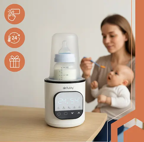 Подогреватель для бутылочек и детского питания Ruhhy 25962 (6в1) - фото 10